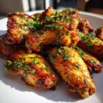 Air Fryer Garlic Butter Wings