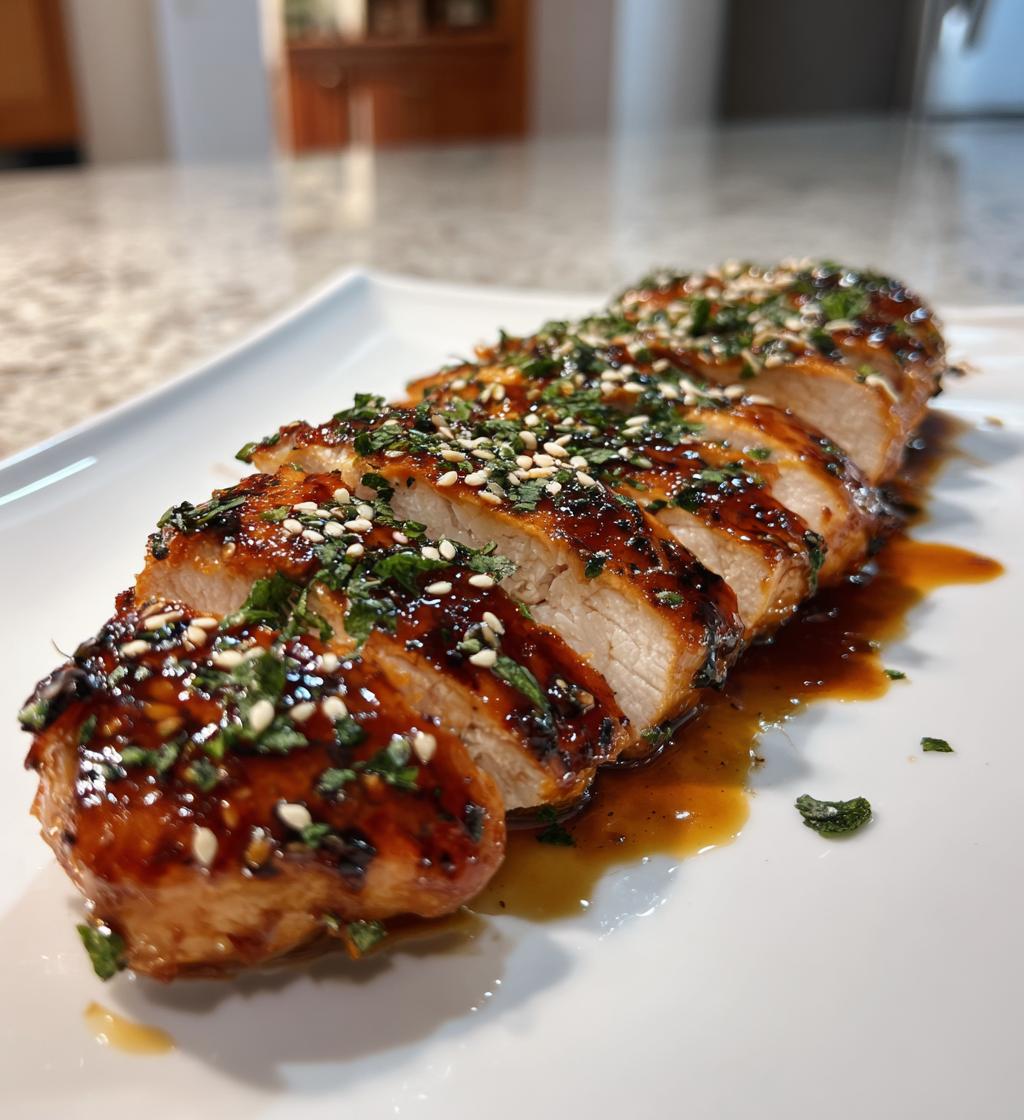 Air Fryer Ginger Soy Chicken Breast - detail 1