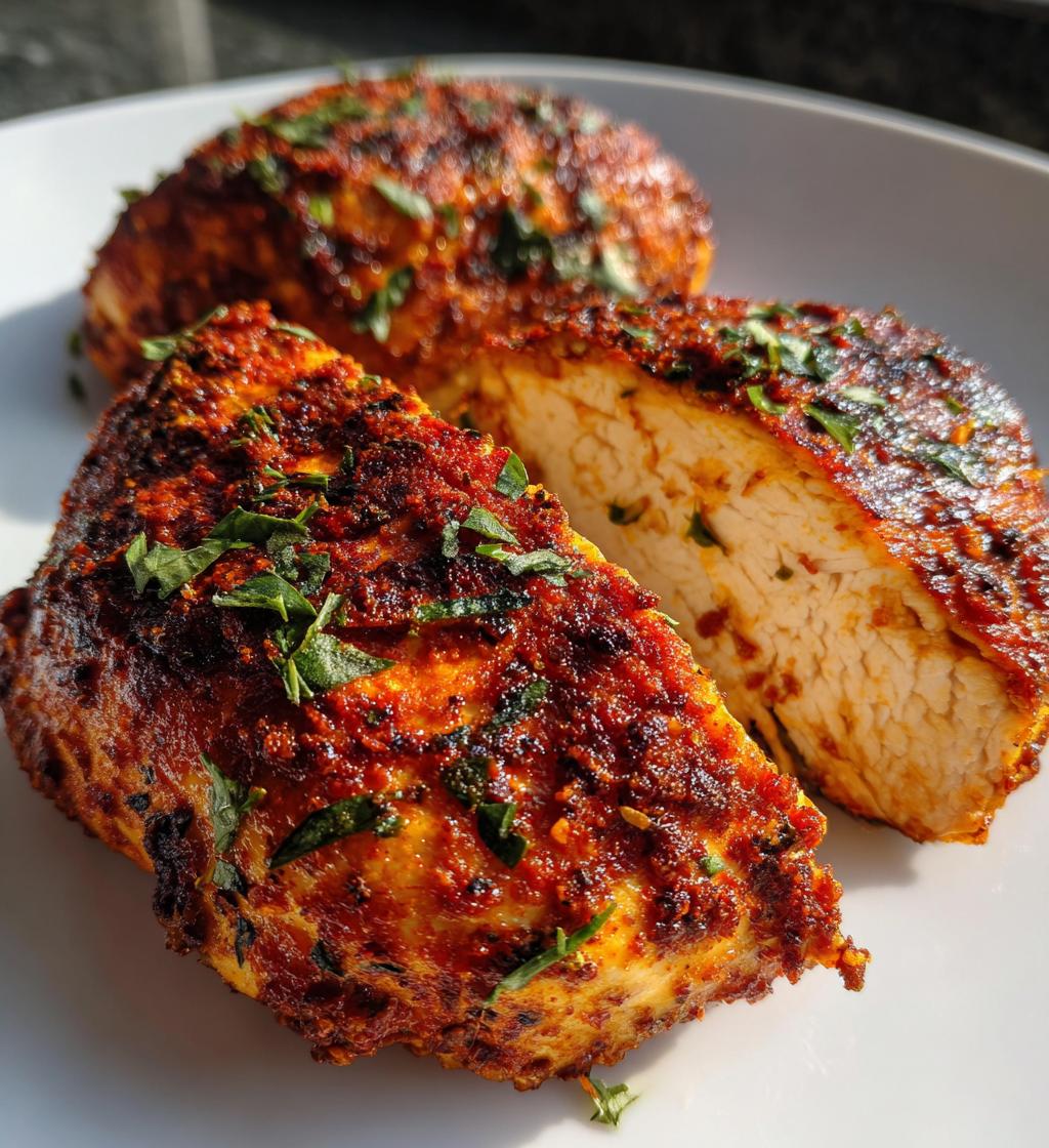 Air Fryer Harissa Chicken Breast - detail 1