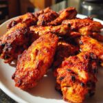 Air Fryer Harissa Chicken Wings