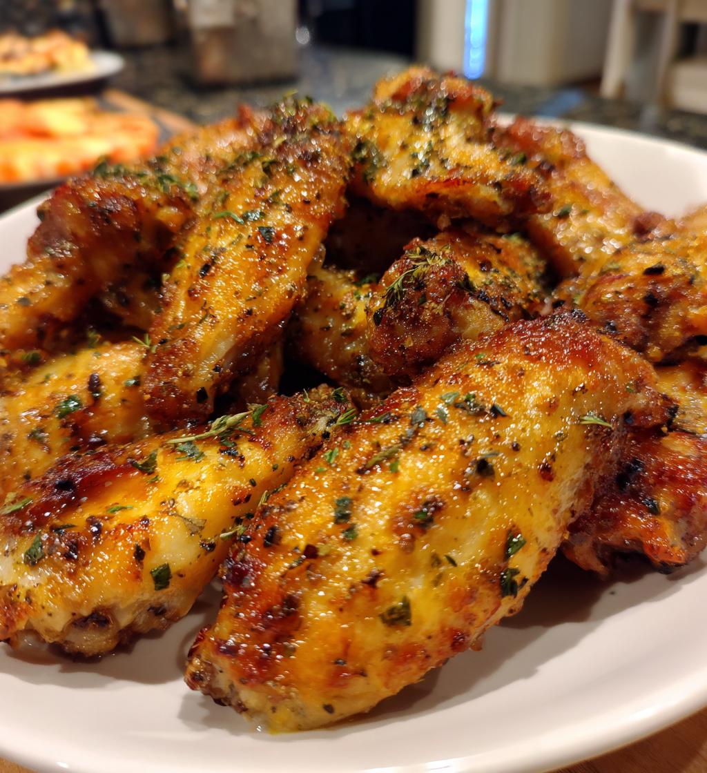 Air Fryer Lemon Pepper Wings - detail 1