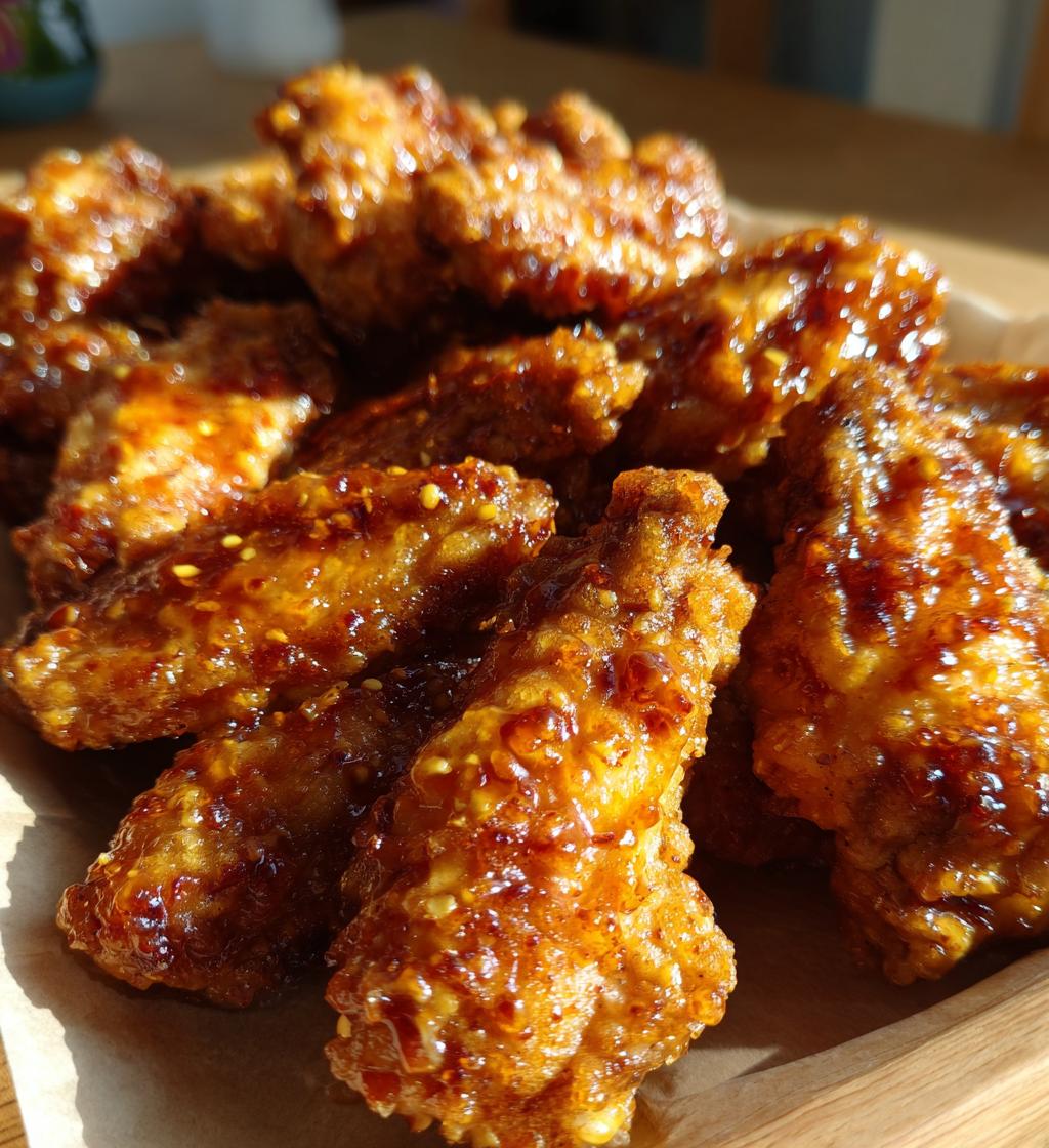 Air Fryer Mango Habanero Wings - detail 1