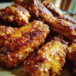 Air Fryer Maple Mustard Wings