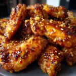 Air Fryer Pineapple Glazed Wings