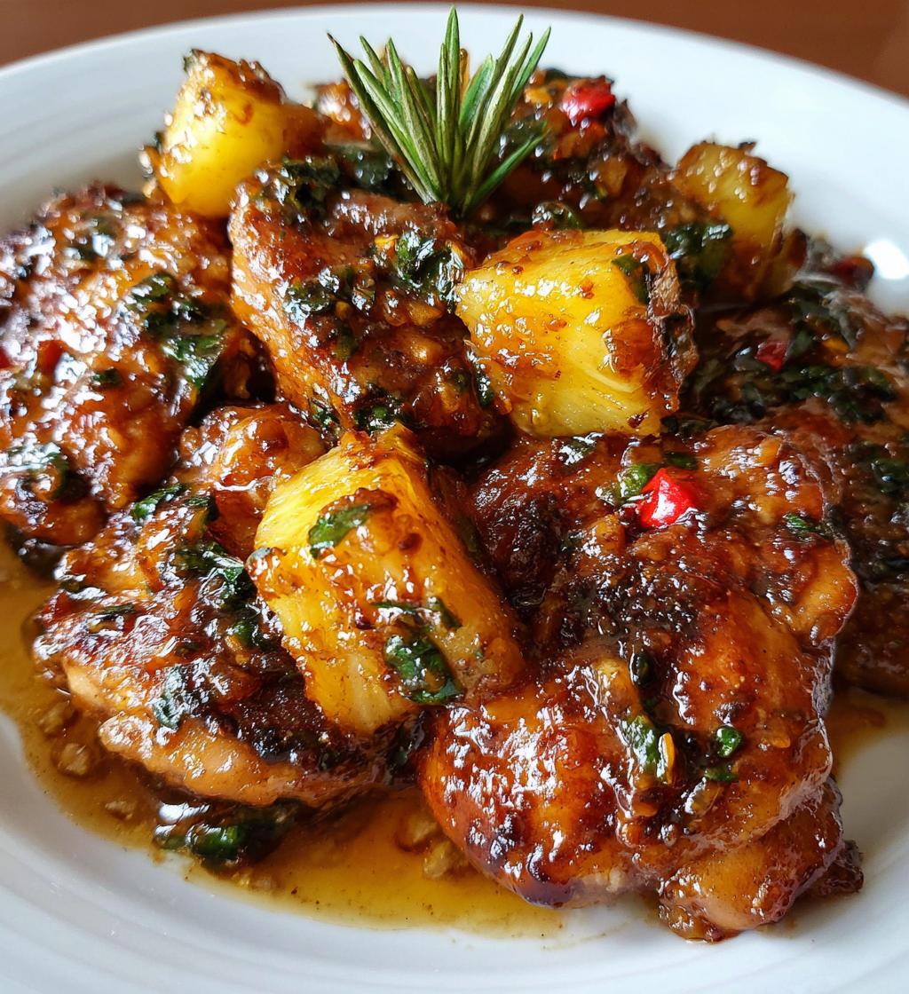 Air Fryer Pineapple Teriyaki Chicken Breast