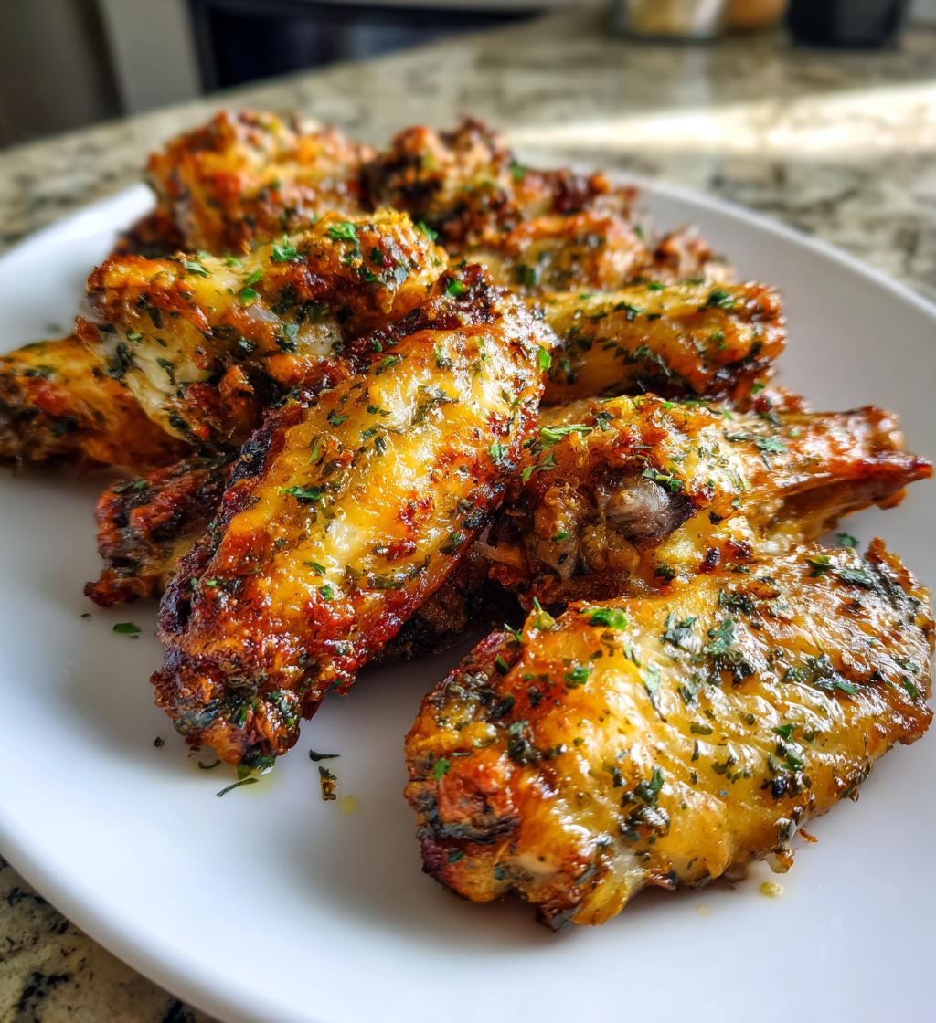 Air Fryer Ranch Seasoned Wings