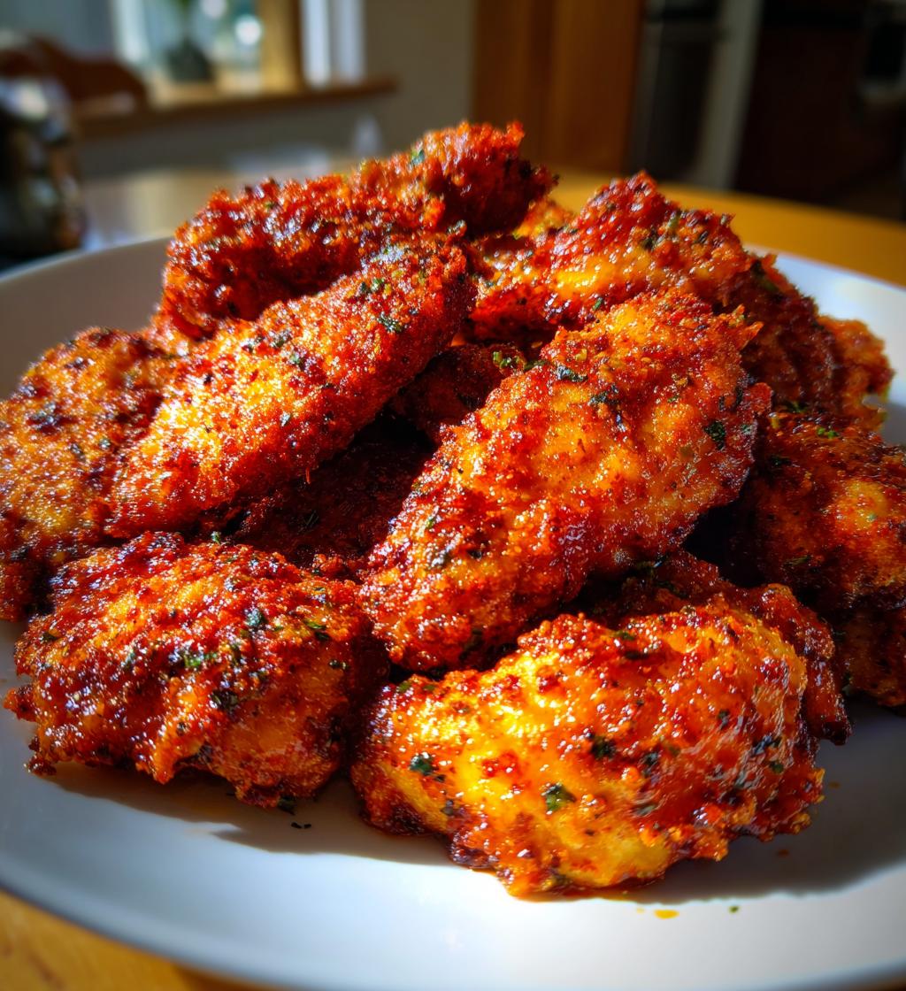 Air Fryer Spicy Dry Rub Wings - detail 1