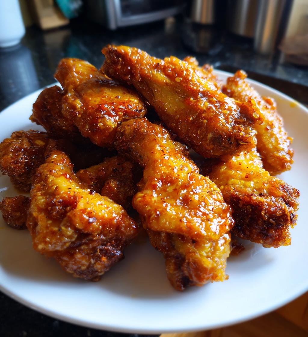 Air Fryer Sriracha Honey Wings - detail 1