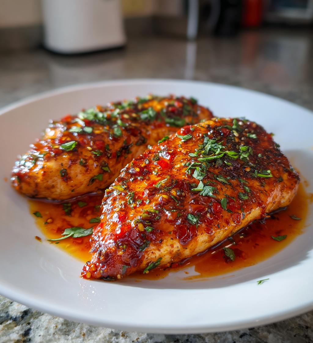 Air Fryer Sweet Chili Chicken Breast - detail 1