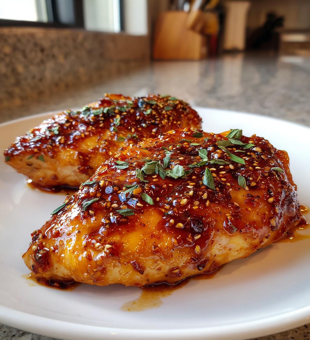 Air Fryer Sweet Chili Chicken Breast