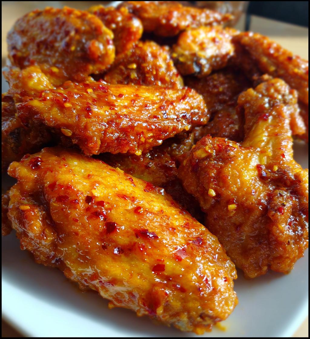 Air Fryer Sweet Chili Wings