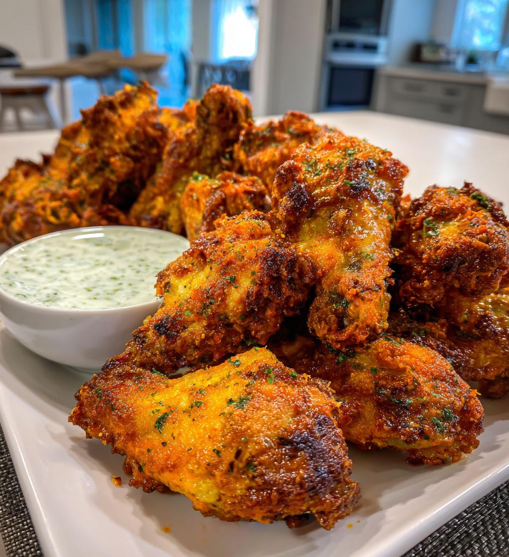 Air Fryer Tandoori Chicken Wings - detail 1