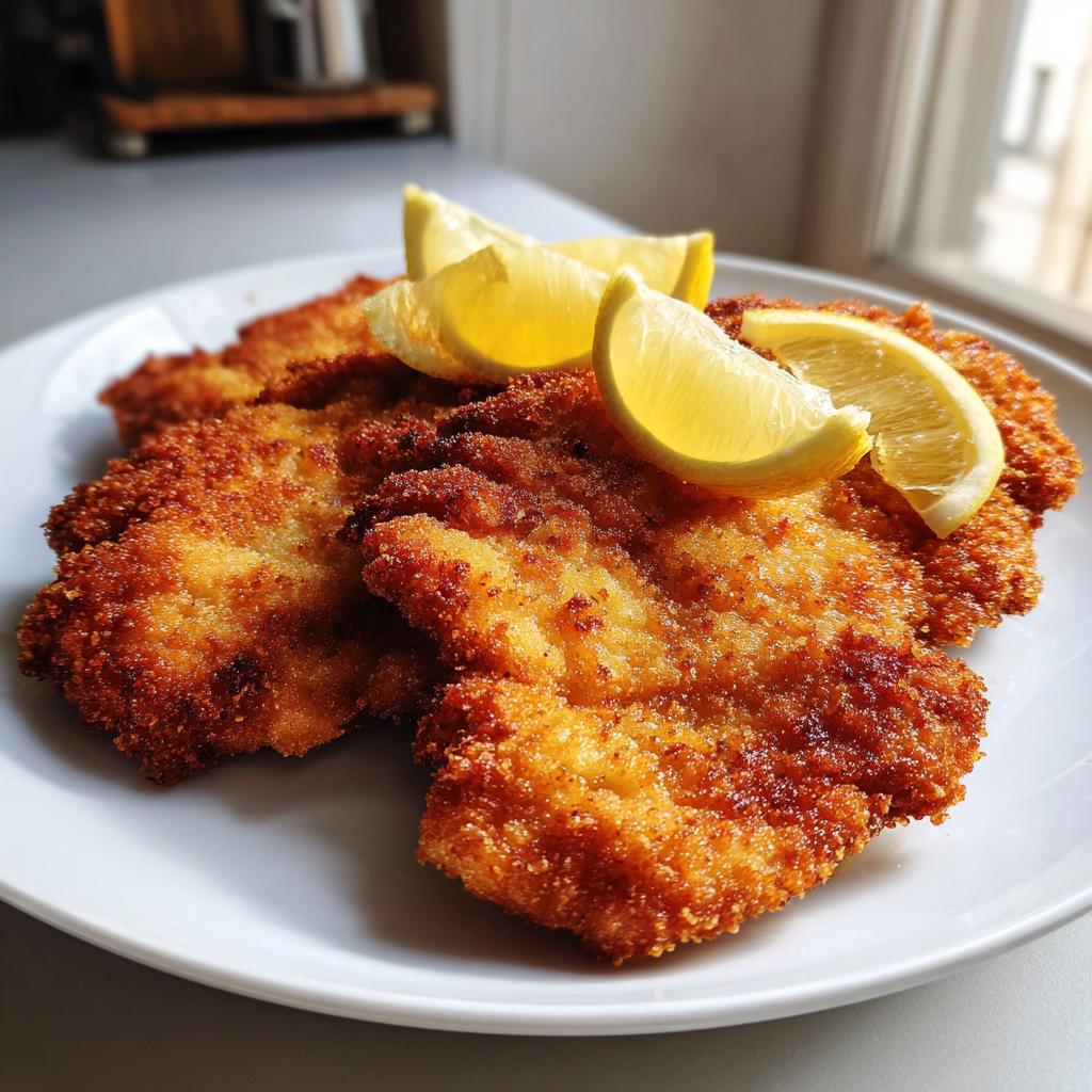 Austrian Schnitzel (with Chicken)
