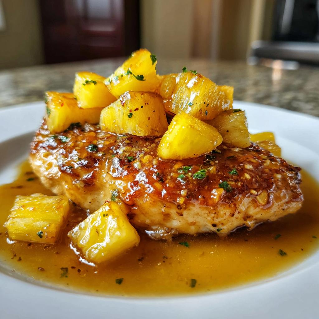 Baked Pineapple Chicken - detail 1