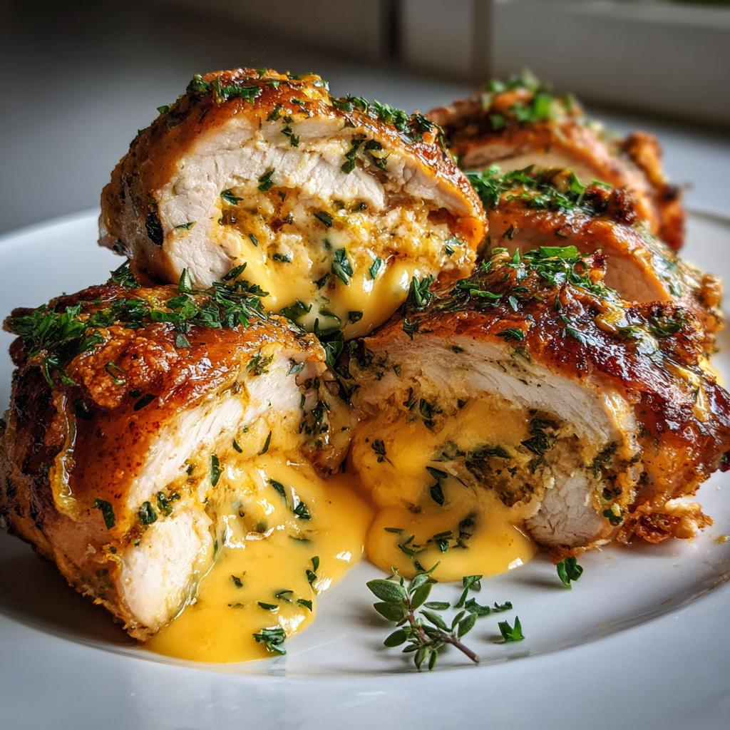 Cheesy Chicken Roll-Ups