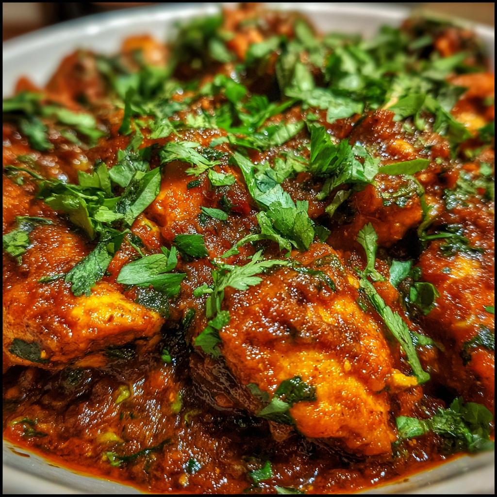 Chicken Bhuna - detail 1