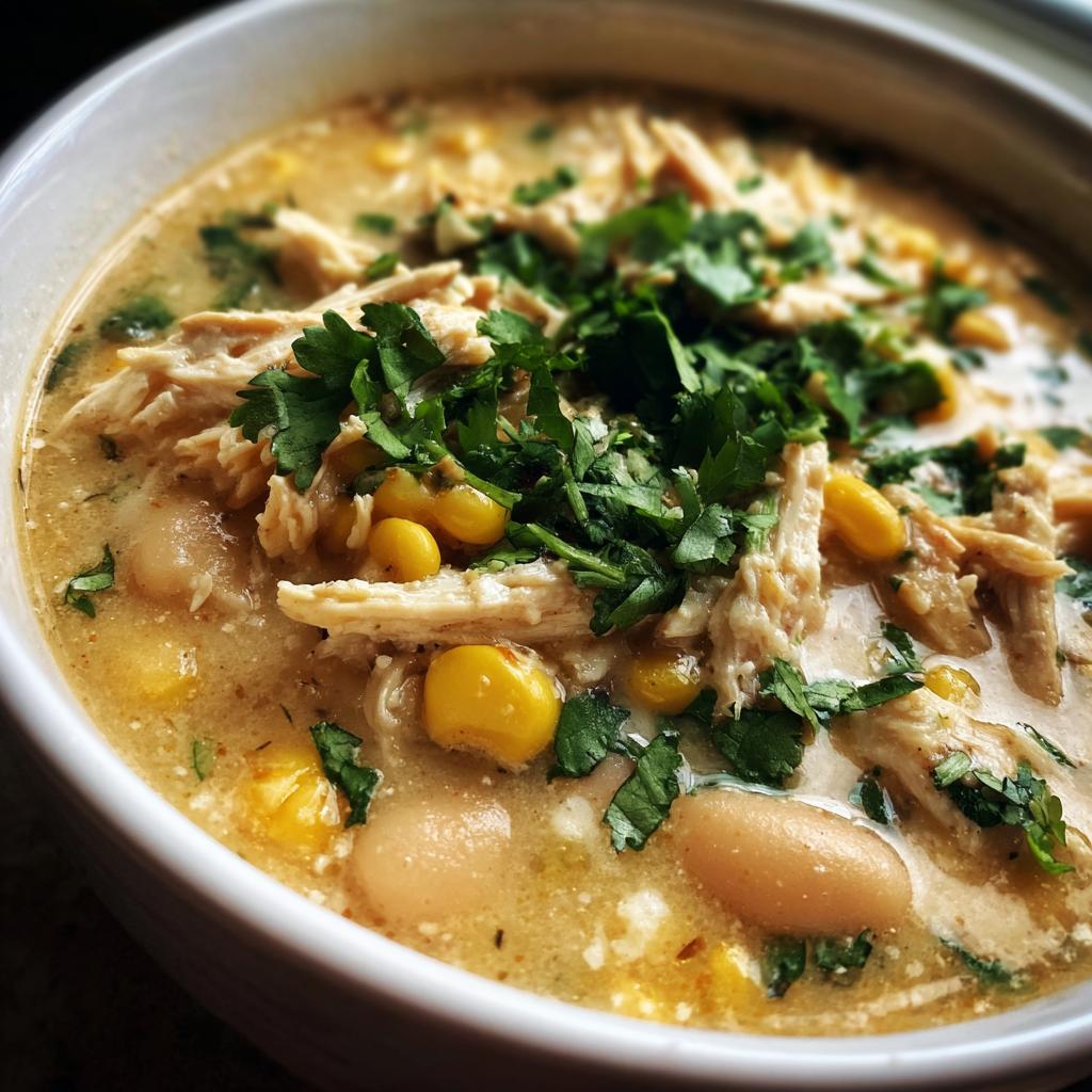 Creamy White Chicken Chili