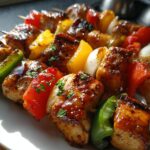 Grilled Teriyaki Chicken Skewers
