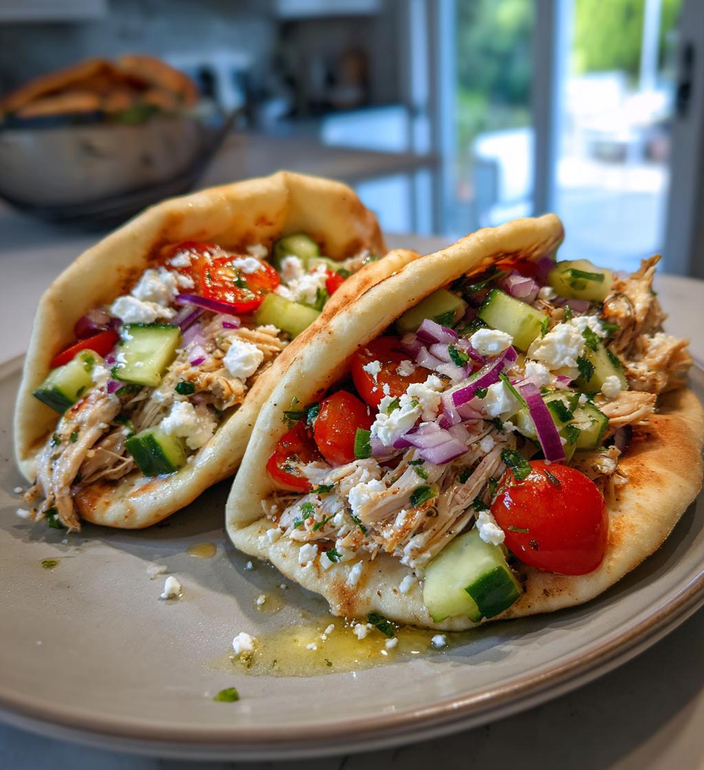 Mediterranean Chicken Pita Pockets - detail 1