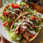 Spicy Chicken Gyros with Garlic Aioli