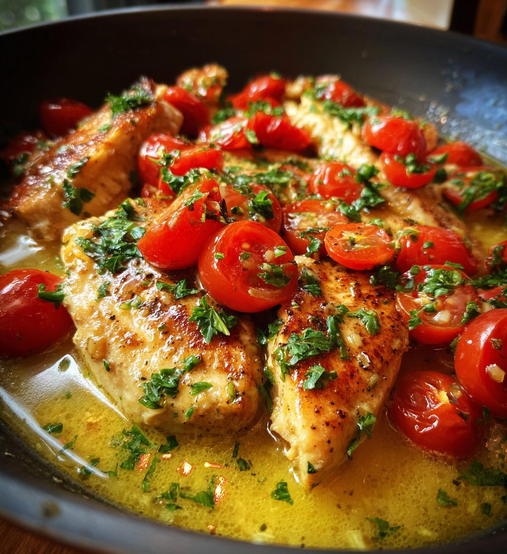 Weeknight Lemon Chicken Skillet Dinner - detail 1