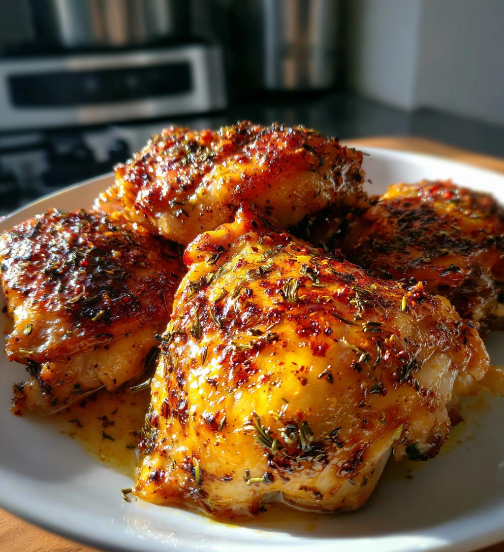 air fryer chicken thigh recipes