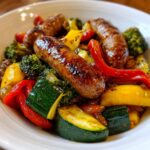 air fryer sausage and vegetables