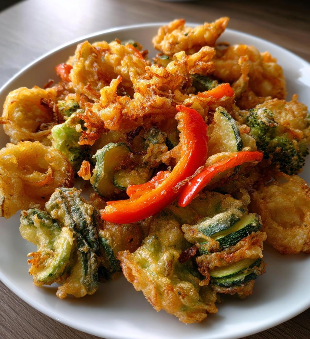 air fryer tempura vegetables