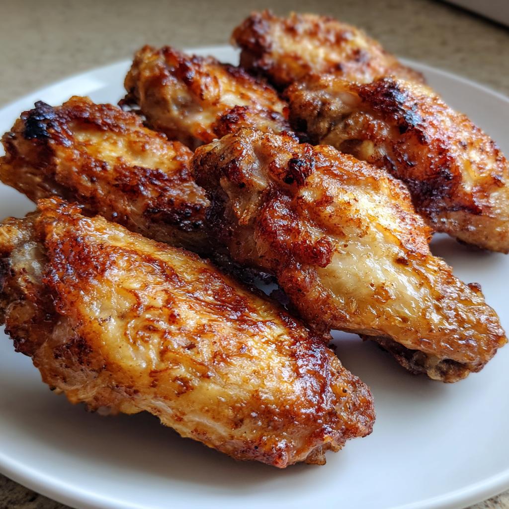 airfryer chicken wings - detail 1