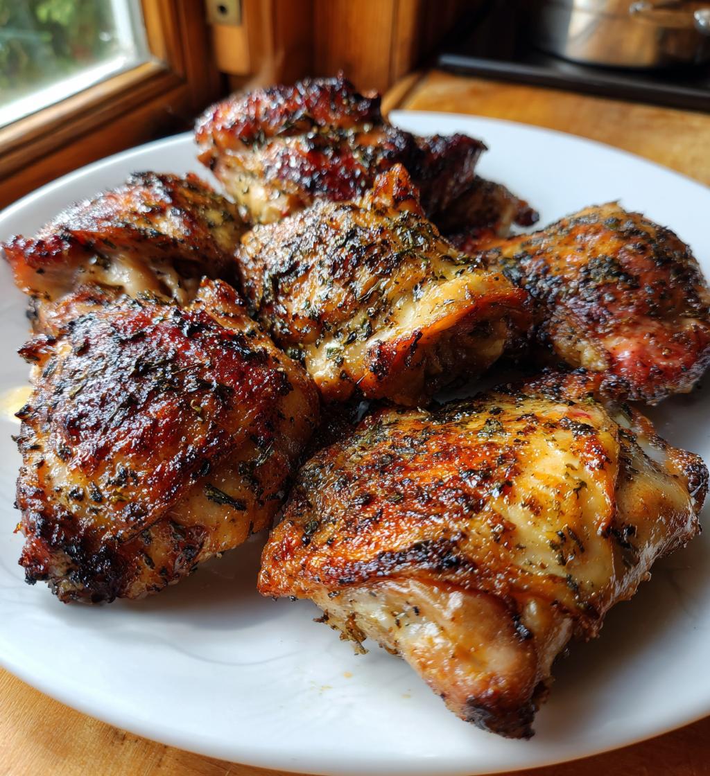 bone in chicken thigh recipes air fryer - detail 1
