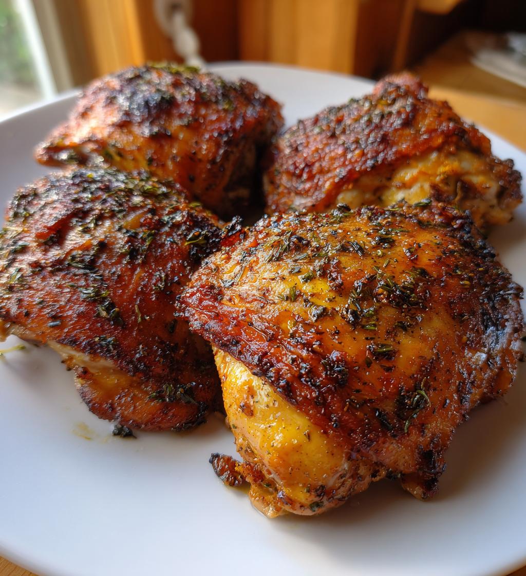 bone in chicken thigh recipes air fryer