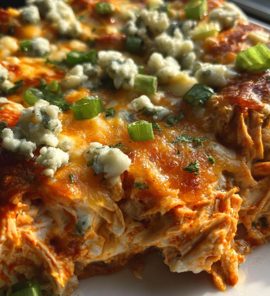 buffalo chicken casserole