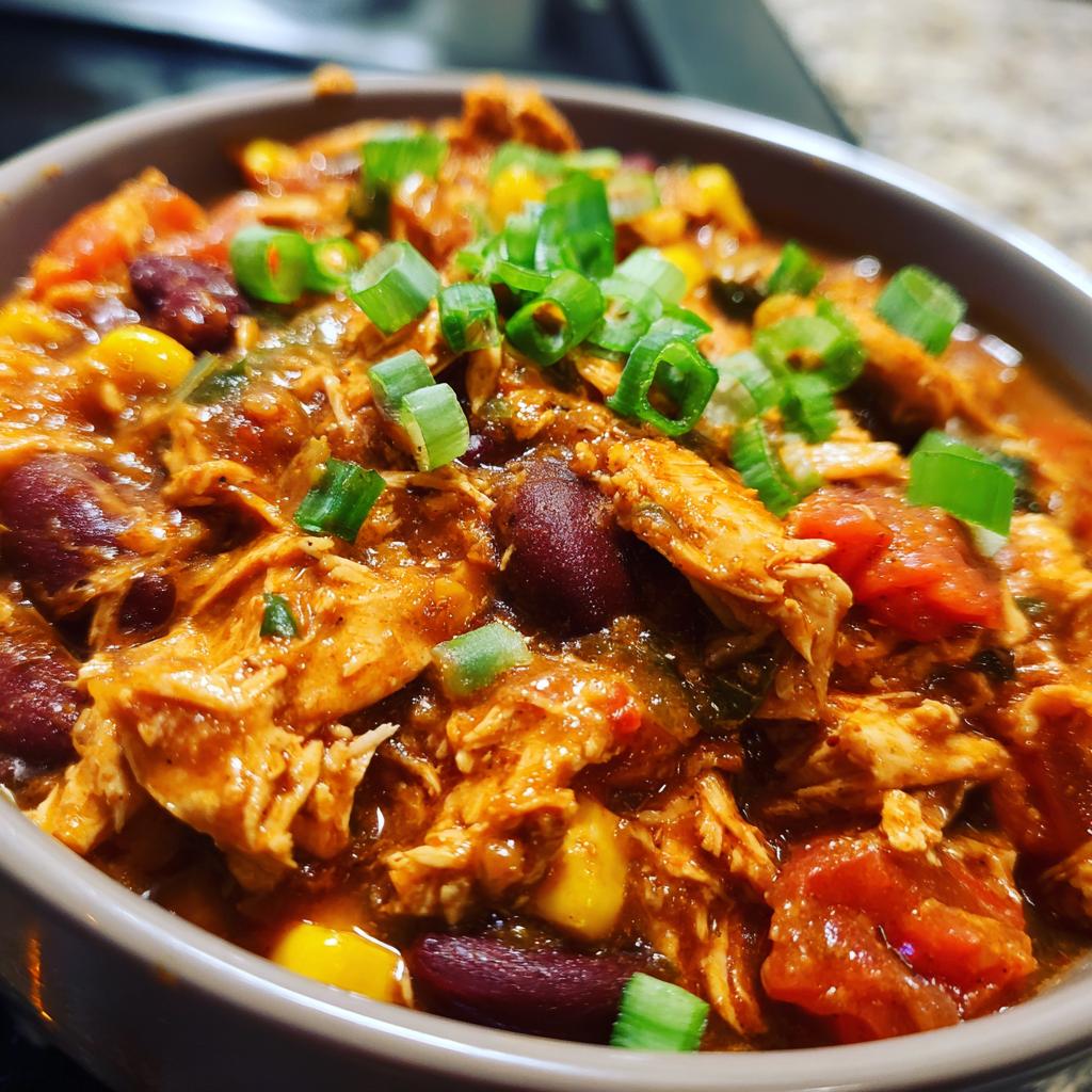 buffalo chicken chili - detail 1