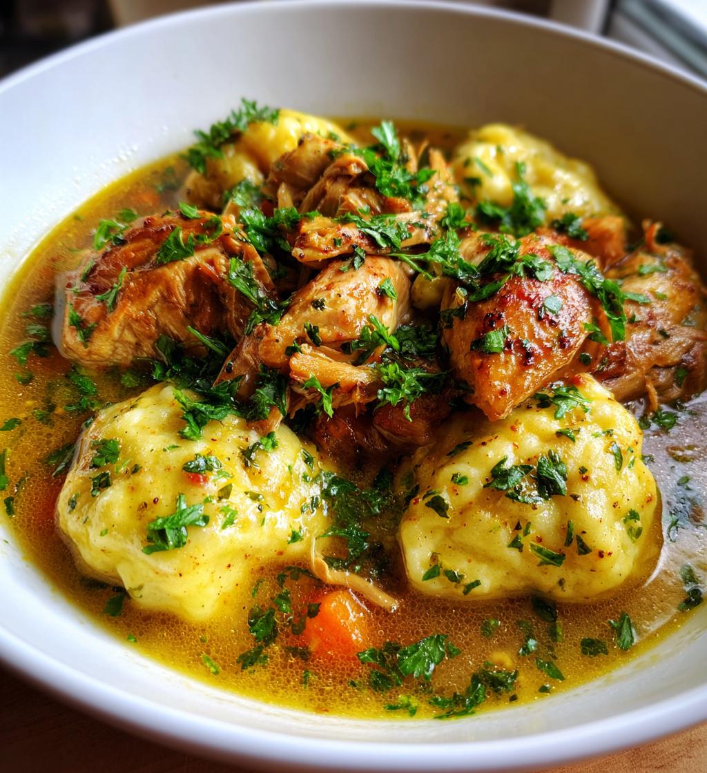 chicken and dumplings