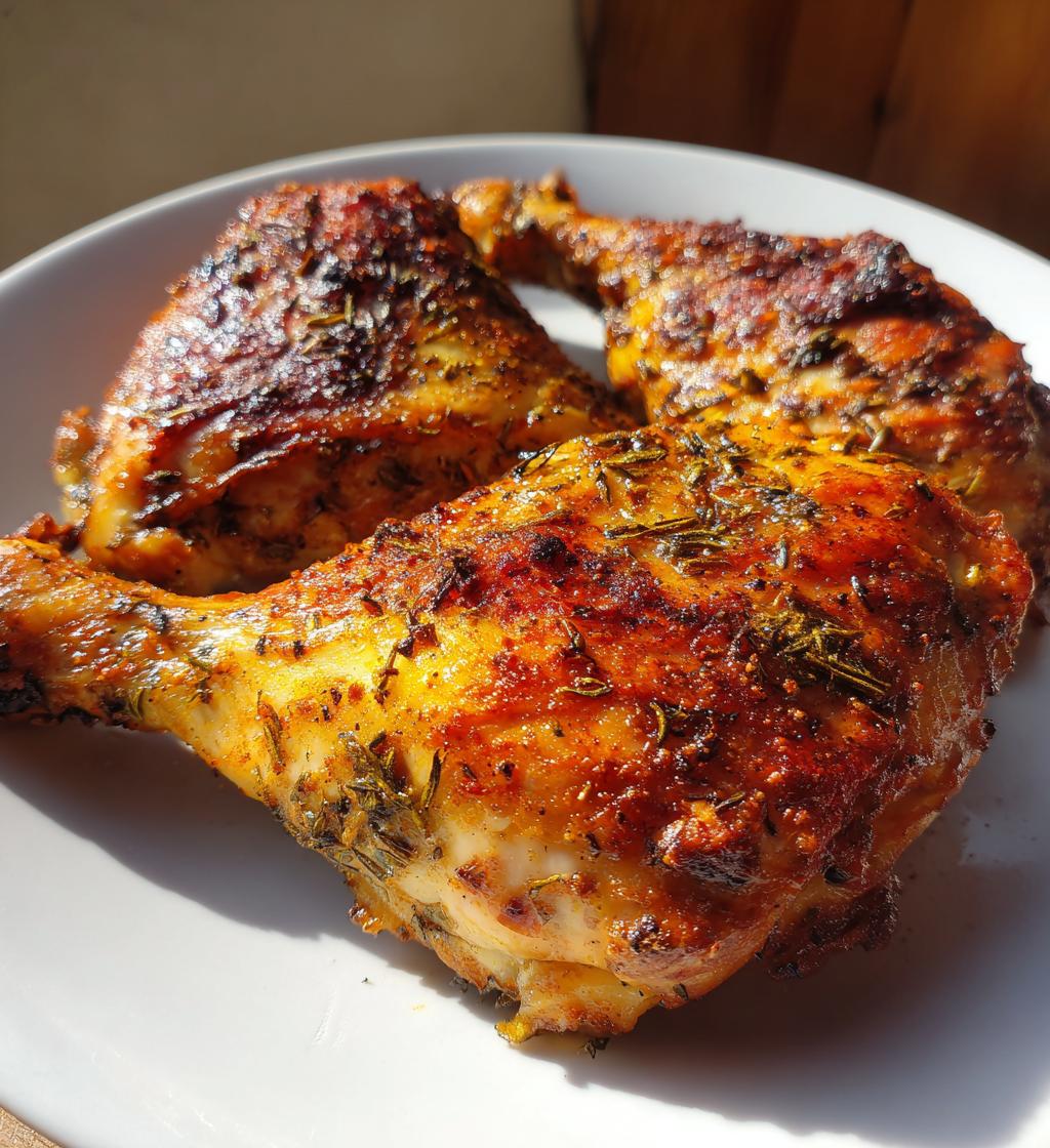 chicken leg quarter recipes air fryer - detail 1
