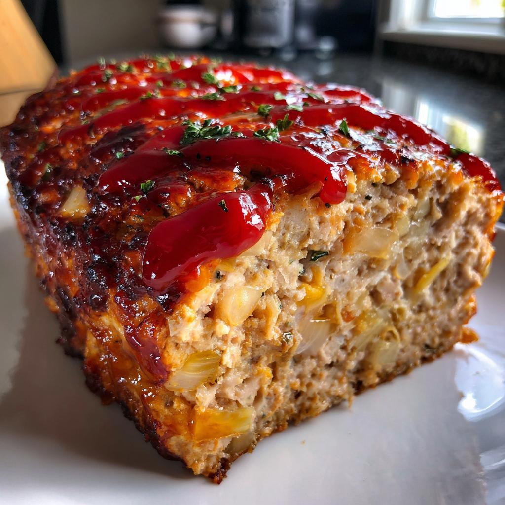 chicken meatloaf - detail 1
