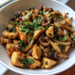 chicken mushroom onion