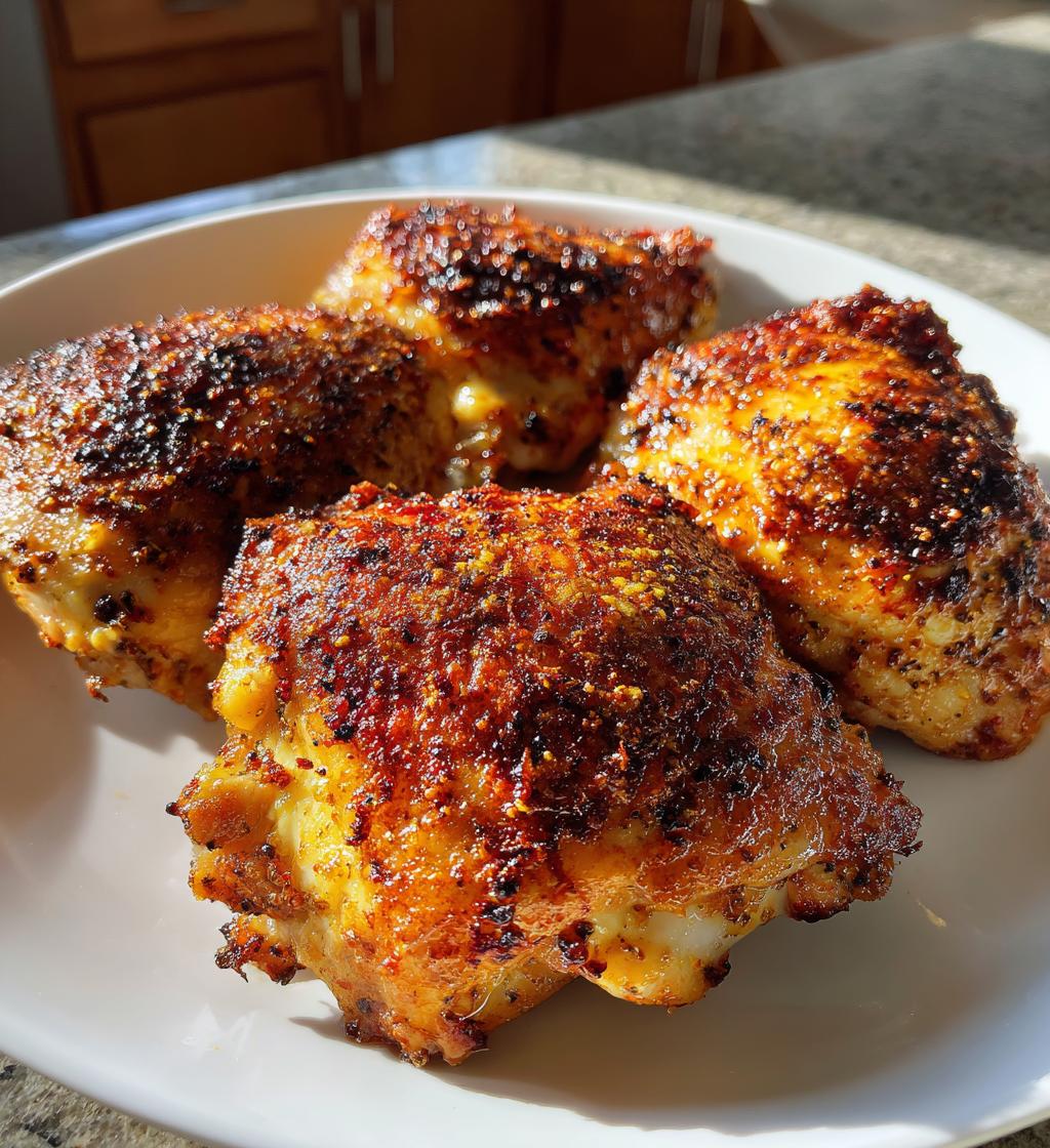 chicken thigh air fryer recipes - detail 1