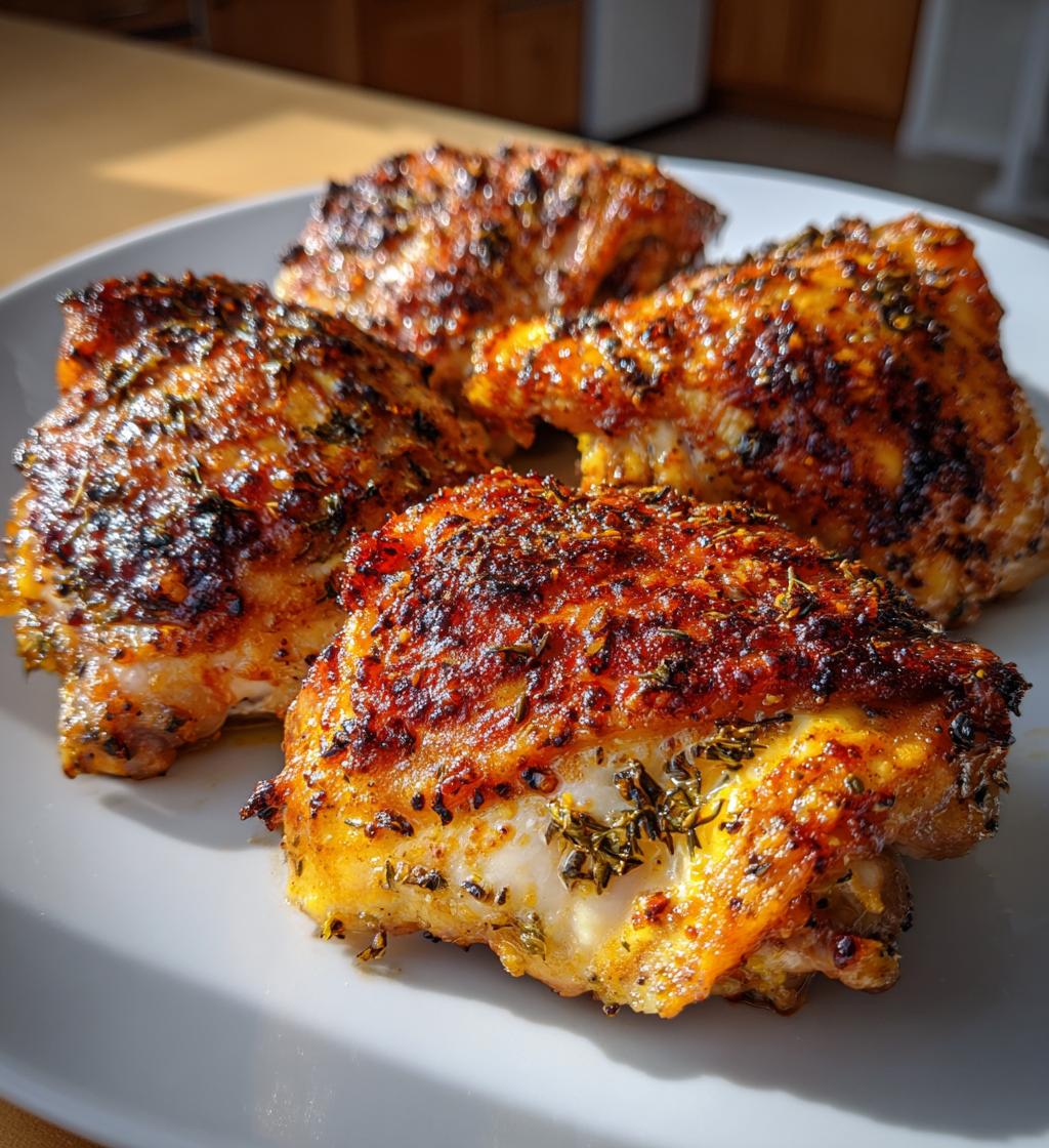 chicken thigh air fryer recipes