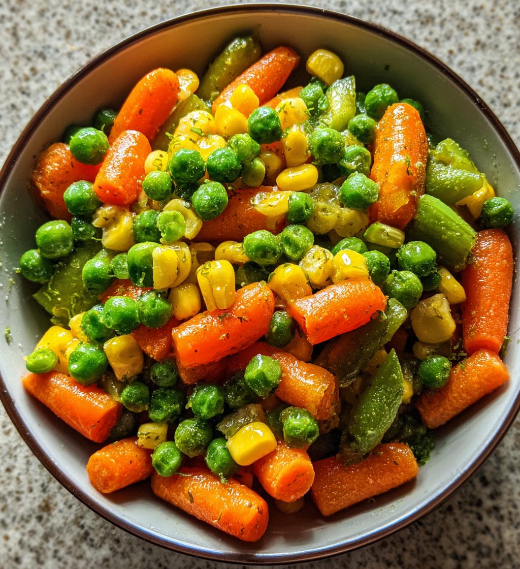 frozen vegetables in air fryer - detail 1