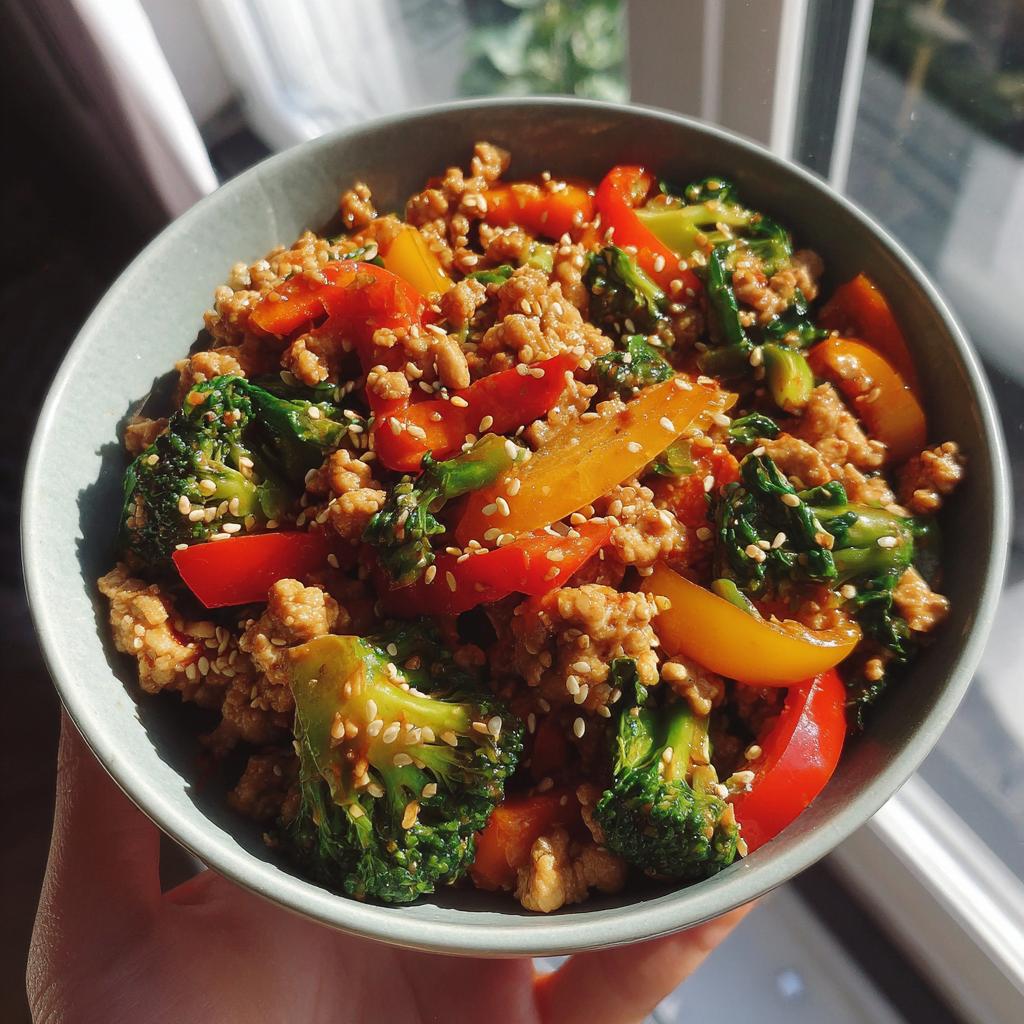 ground chicken chinese recipes
