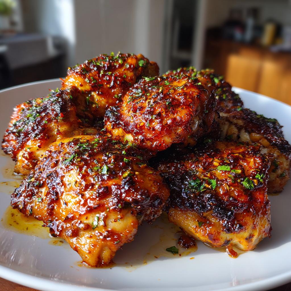 harissa chicken - detail 1