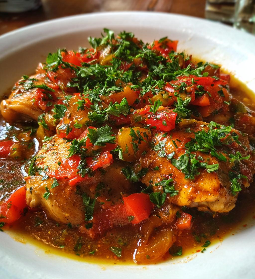 instapot chicken cacciatore