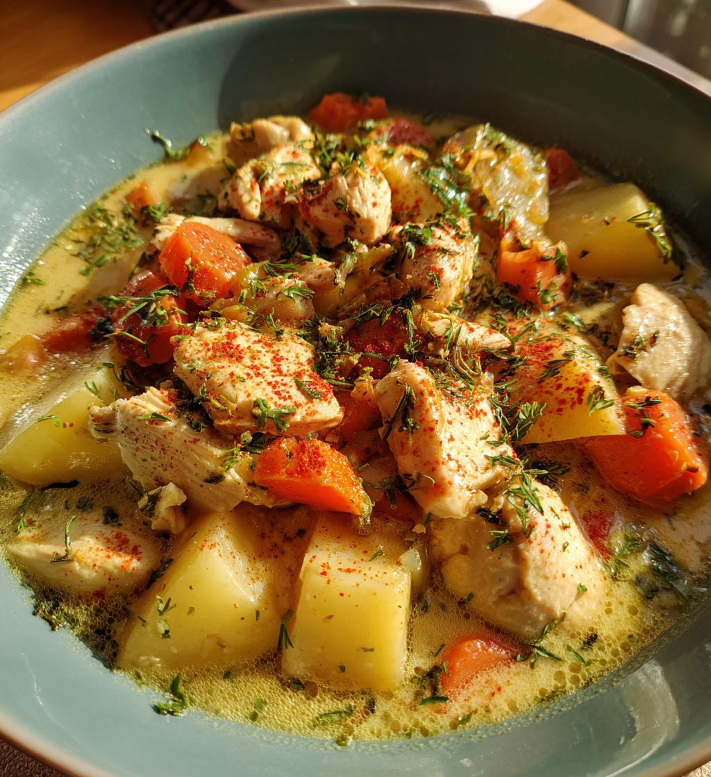 potato chicken instant pot