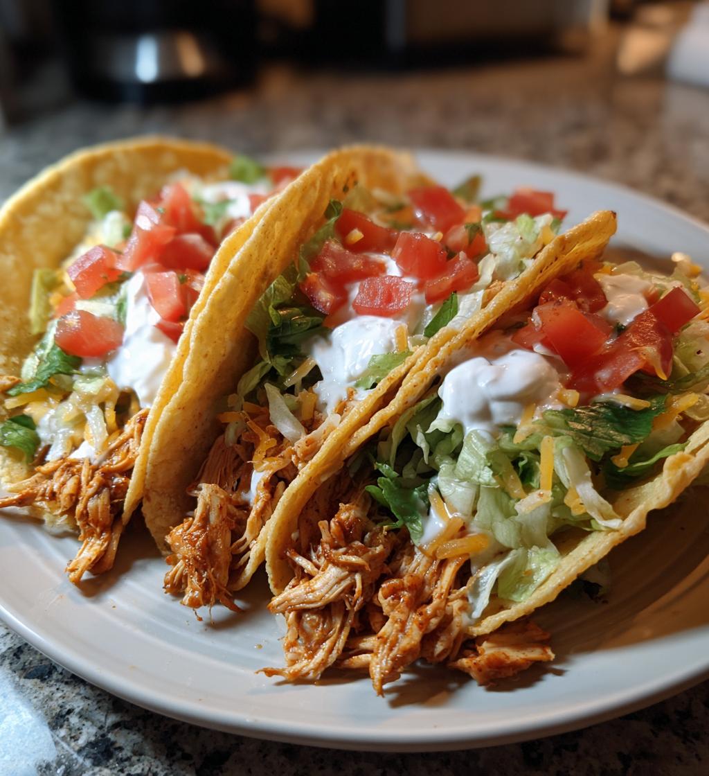 ranch chicken tacos instant pot - detail 1