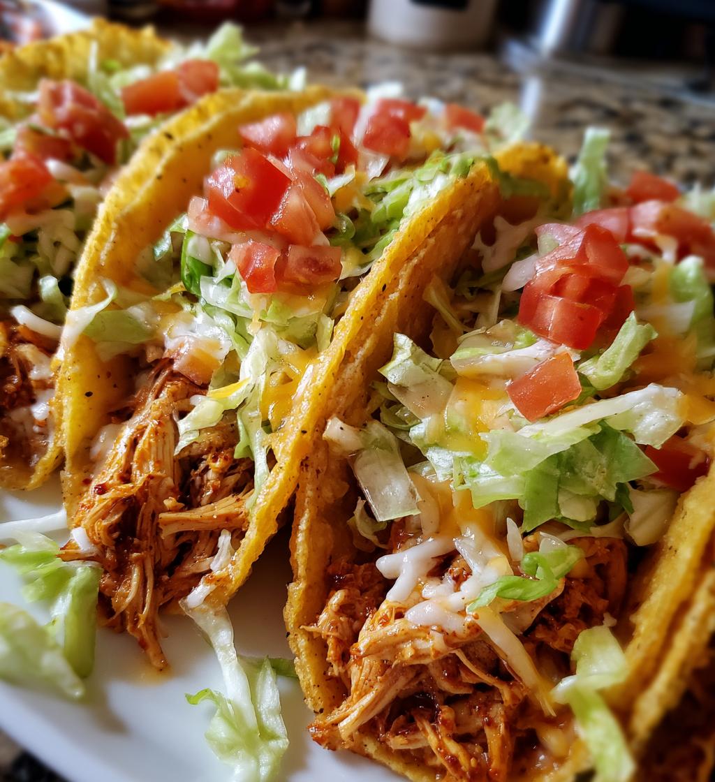 ranch chicken tacos instant pot