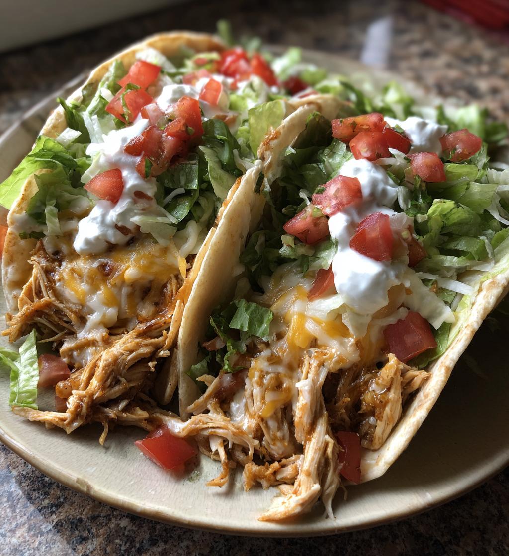 ranch chicken tacos instant pot