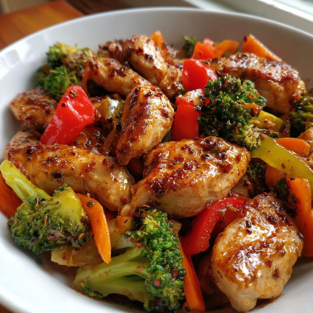 stir fry chicken