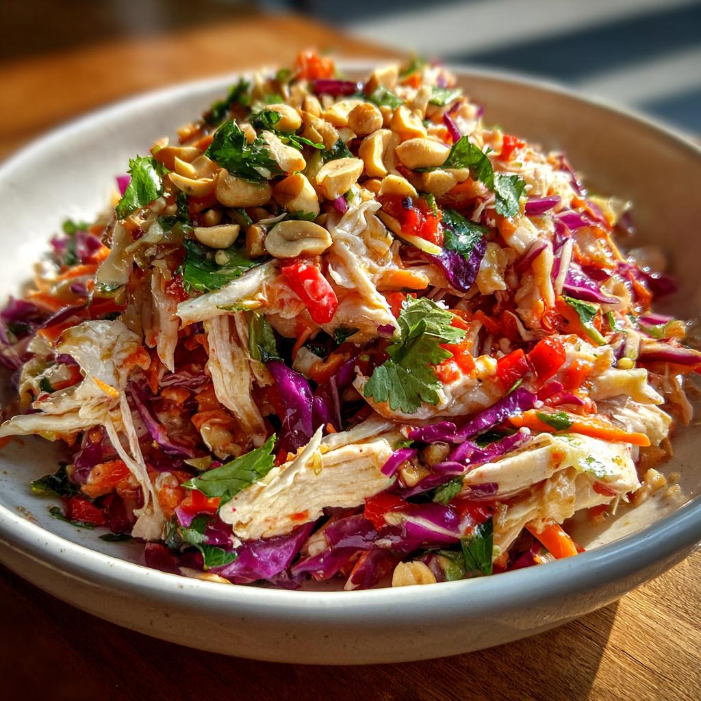 thai chicken salad - detail 1