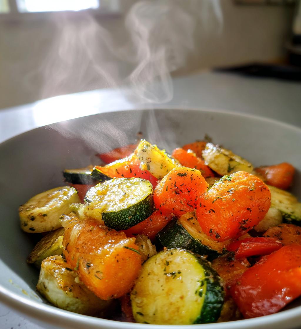 vegetables in air fryer
